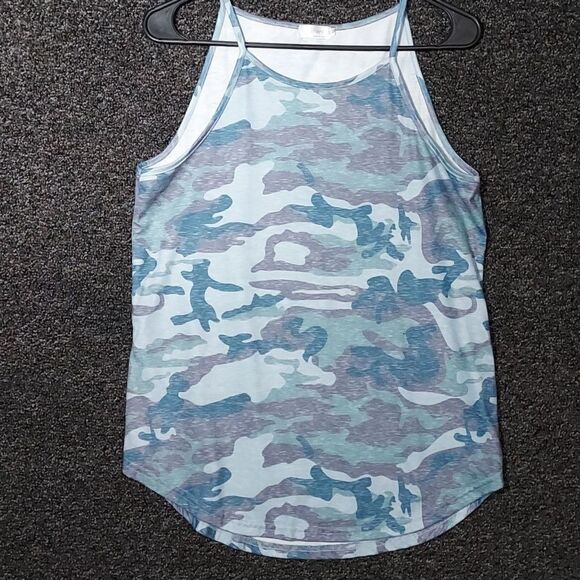 Sherosa Camouflage Patter Tank Top Women's Medium - Picture 2 of 11
